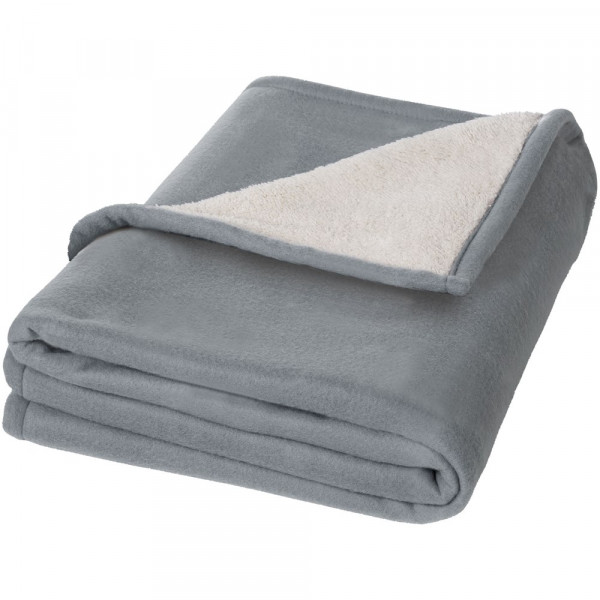 Springwood Decke aus weichem Fleece und Sherpa-Plaid