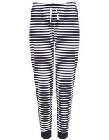 Navy, White Stripes